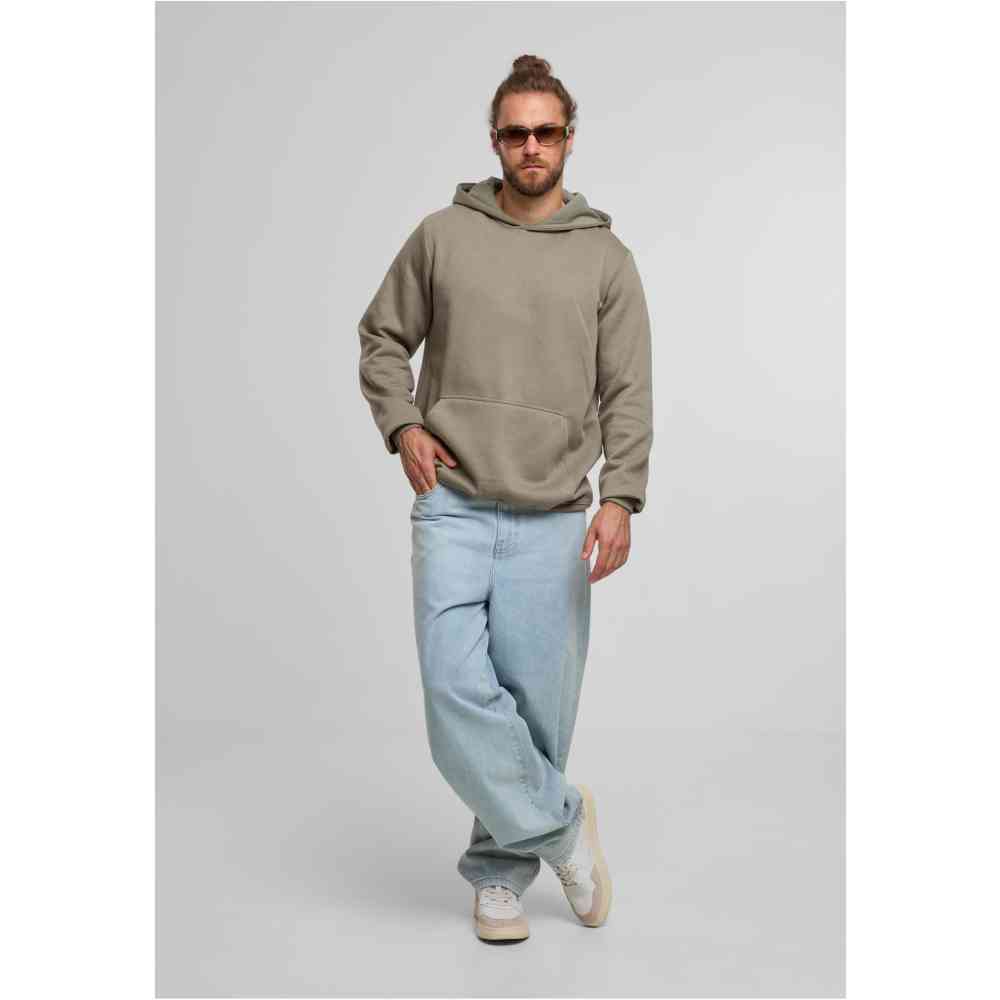 Urban Classics - Basic Essential Hoodie/trui - Olijfgroen